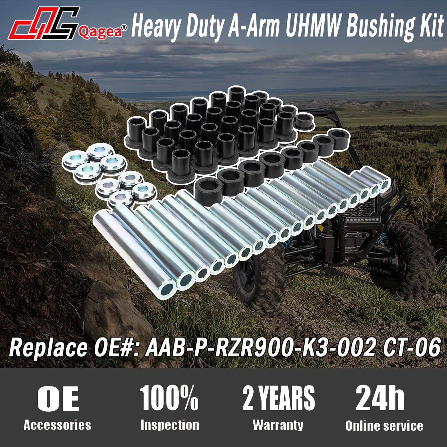 Kit bujes control UHMW para Polaris RZR 900 2016