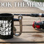 Taza café con gancho pesca 13.5oz cerámica navidad