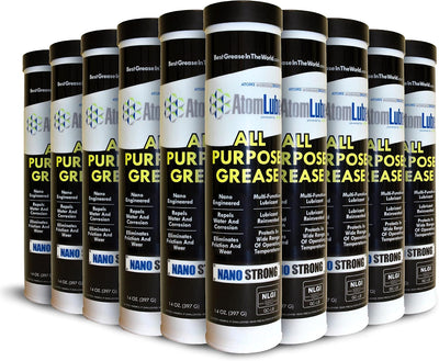 Grasa multifunción 10 tubos 14oz para automotriz y marina