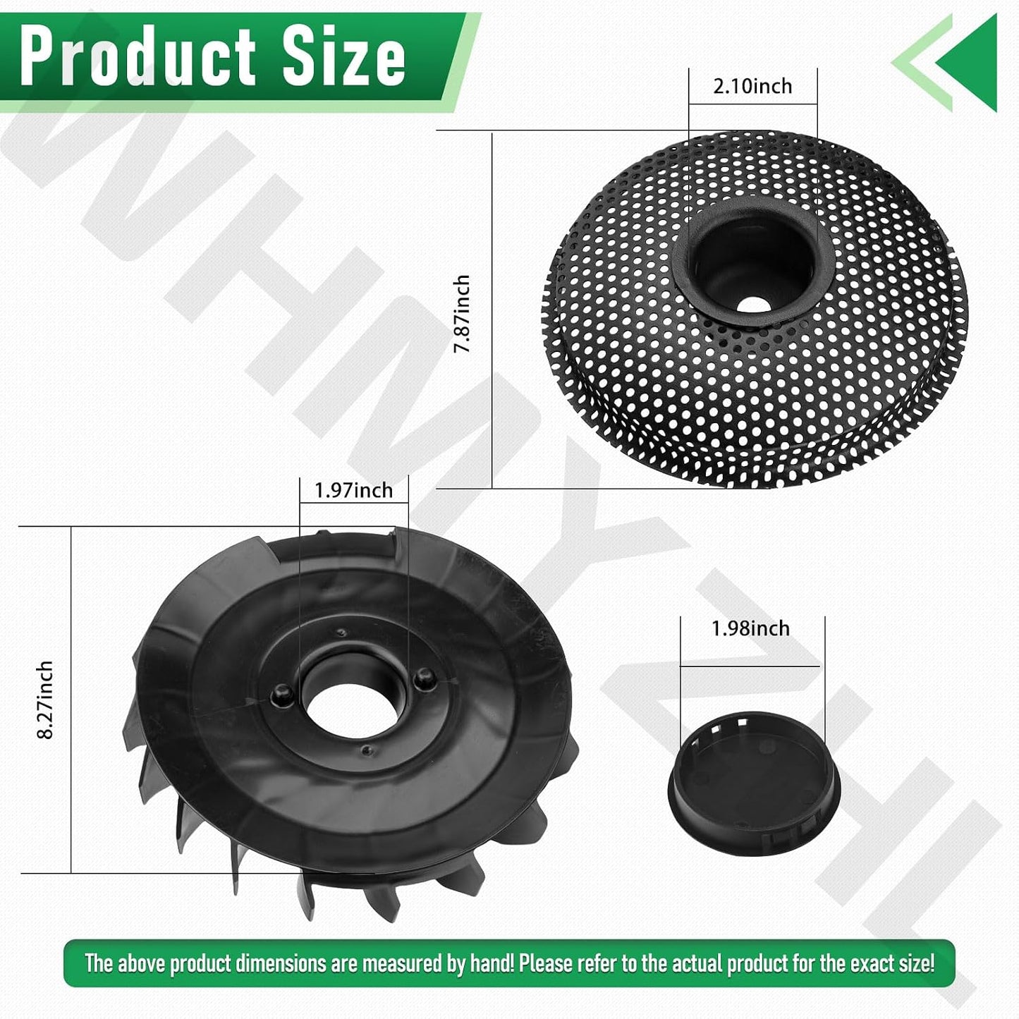 Kit ventilador pantalla volante comp B&S John Deere E100 D100