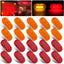 Luces LED gálibo remolque 4" 10 ámbar 10 rojas