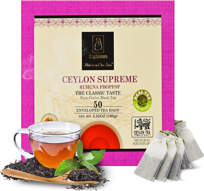 Té Pekoe Fannings Clásico 50 Bolsas Aluminio 2.82oz