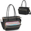 Bolso profesora lona bolsillo acordeón 15.6pulg negro