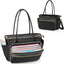 Bolso profesora lona bolsillo acordeón 15.6pulg negro