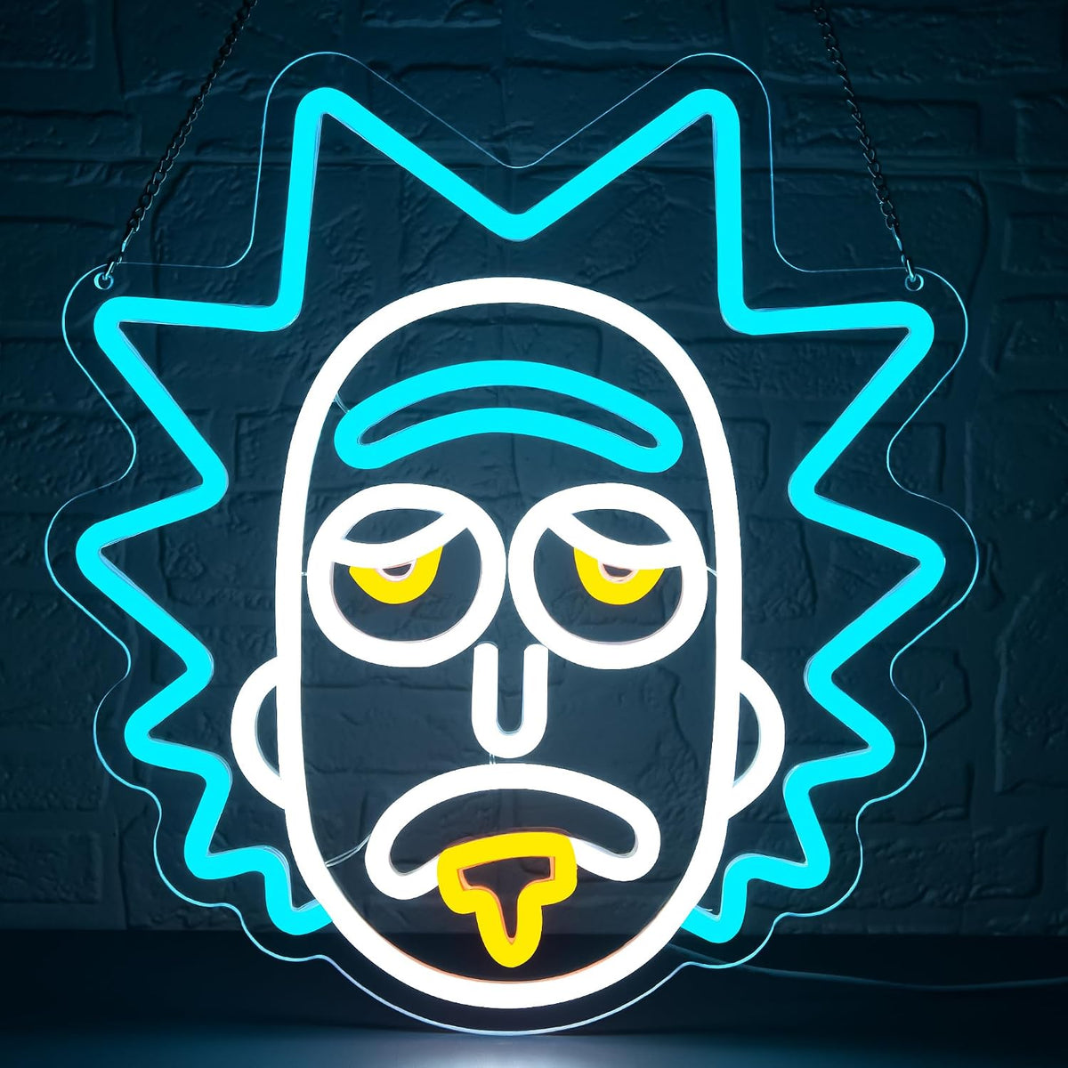 Letrero neón anime LED regulable decoración habitación niños