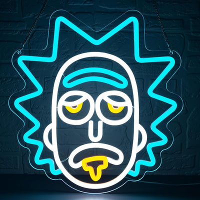 Letrero neón anime LED regulable decoración habitación niños