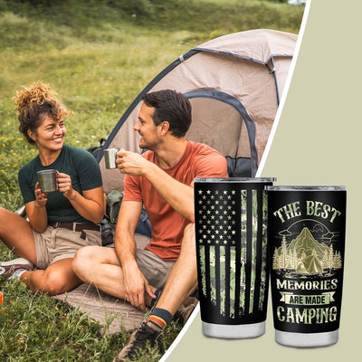 Vaso Happy Camper 20oz Regalo para Campistas