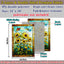 Bandera jardín girasol 12x18pulg doble cara exterior