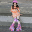 Patines ajustables unicornio para niñas ruedas brillantes