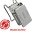 Clips alfombras cocodrilo alambre 5/8pulg plata 10 pzas