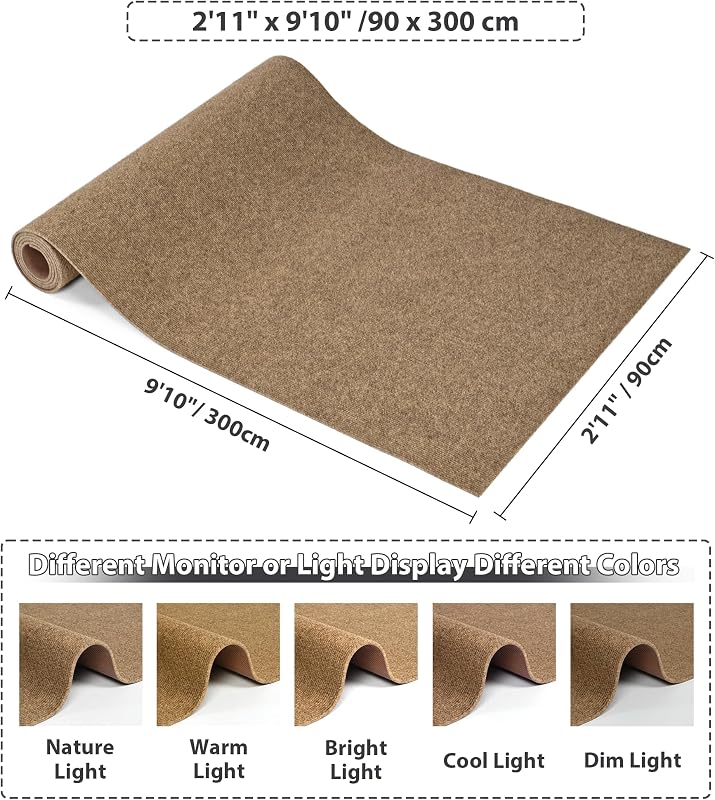 Tapete entrada antiderrap 2'11x9'10 con respaldo goma