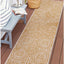 Alfombra resistente intemperie 2x7ft color amarillo