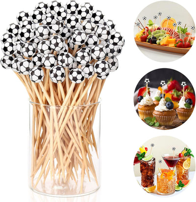 100 Pzas Palillos Bambú 4.72pulg para Aperitivos y Brochetas