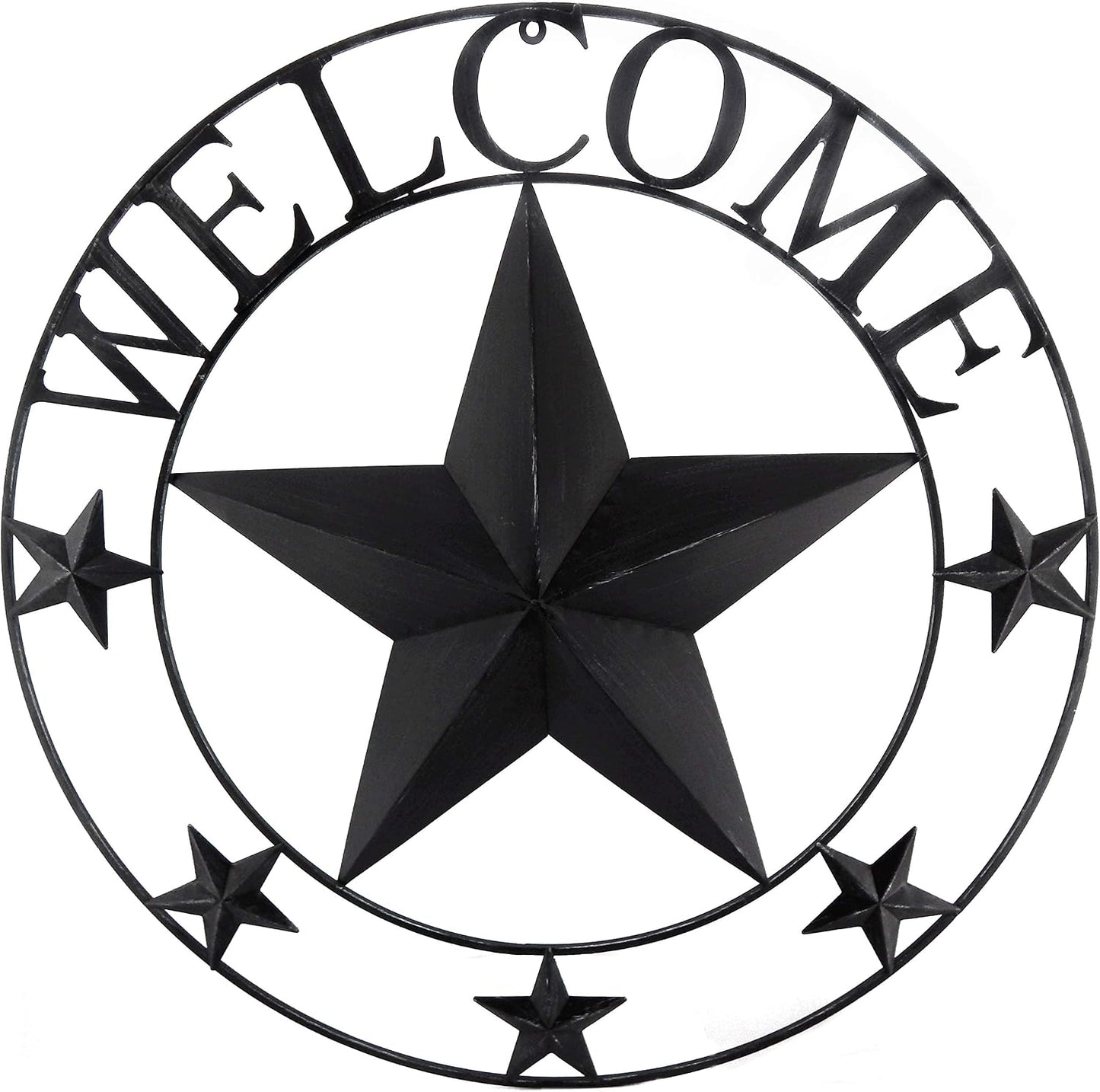 Arte pared metal Lone Star decoración hogar estilo western