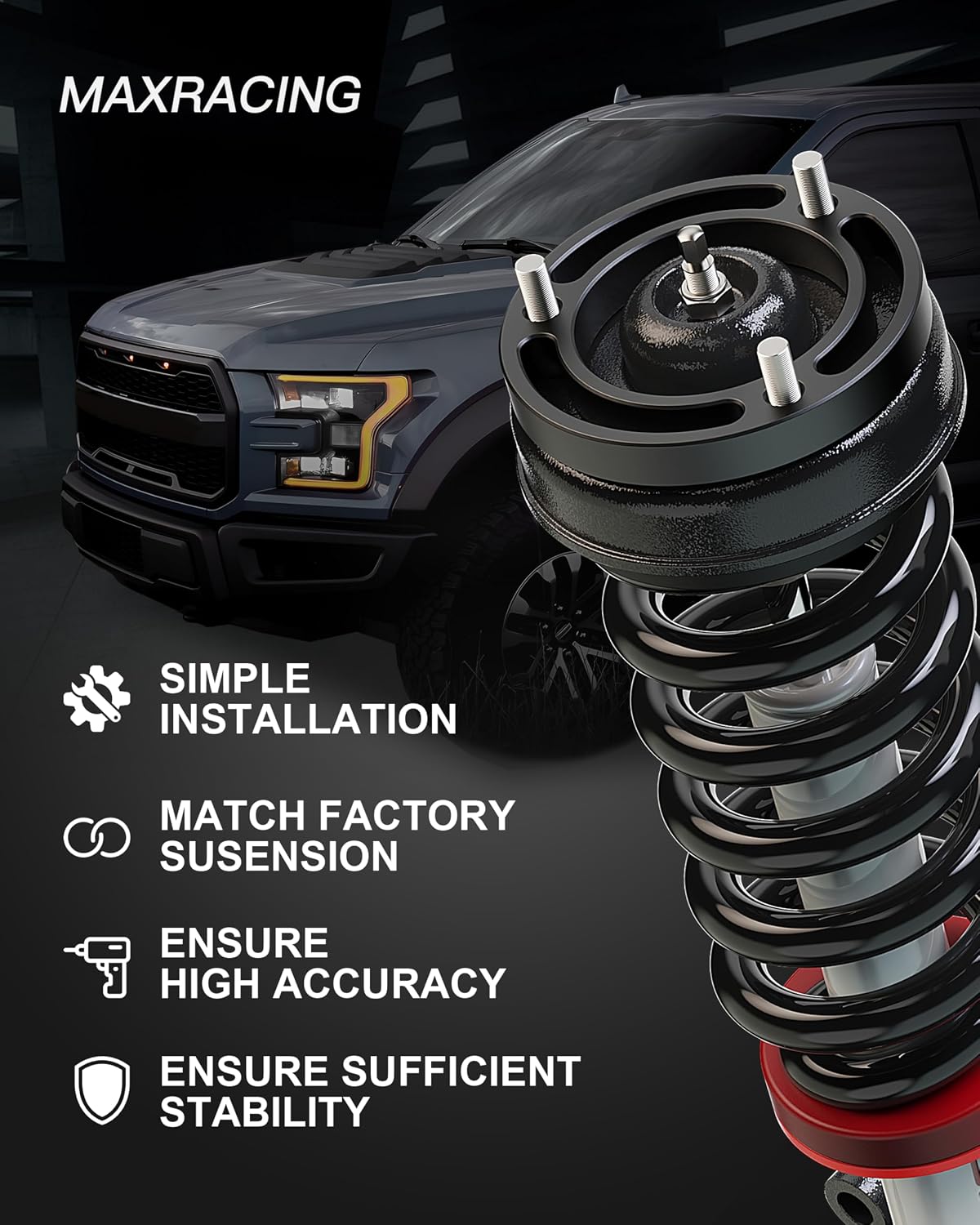 Kit elevación delantero/trasero 3" comp Chevy Tahoe 07-20