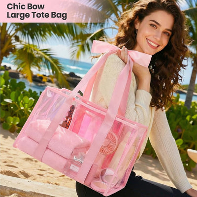 Bolsa playa plegable impermeable con bolsillo cremallera