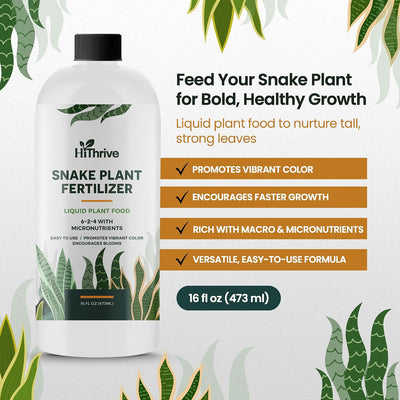 Fertilizante Planta Serpiente 16oz 96gal Hojas Fuertes
