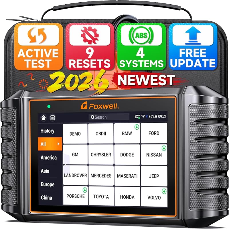 Escáner OBD2 bidireccional para ABS motor purga naranja