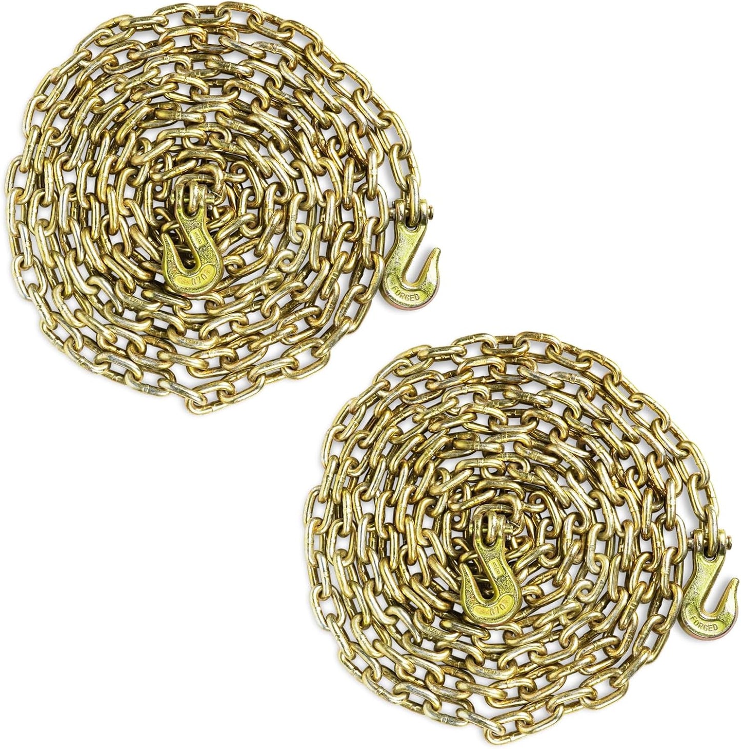 Pack 2 Cadenas Transporte 3/8pulg x10ft 6600lb DOT