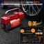 Inflador neumáticos doble 12v 150psi con bolsa portátil