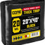 Lona polietileno 20mil impermeable UV resistente