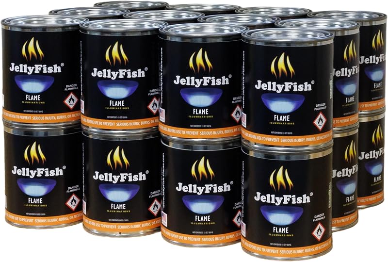 Gel Fuel 24 latas 13oz interiores exteriores