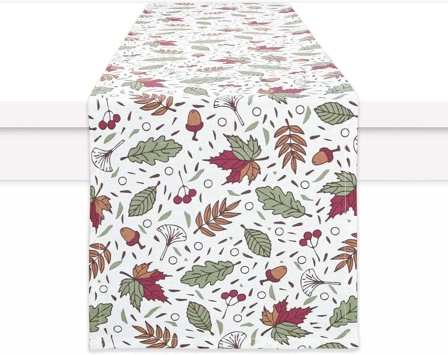 Centro mesa otoño hojas decoración cocina comedor sienna sage