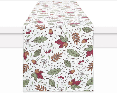 Centro mesa otoño hojas decoración cocina comedor sienna sage