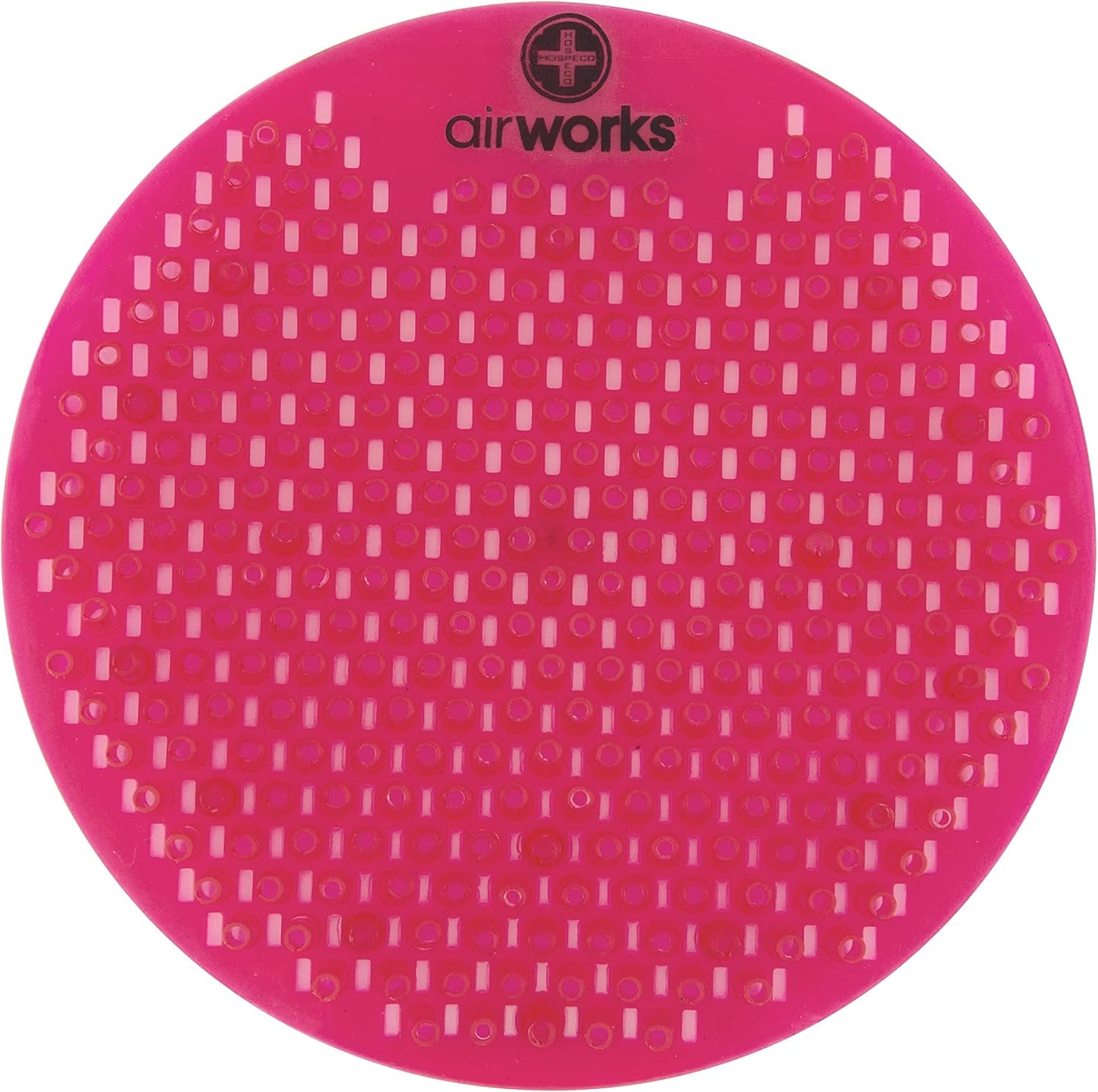 Pantalla urinario sin salpicaduras 8x6 pulg rojo set 10