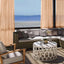 Cortinas voile 4 paneles impermeables gris con bolsillo