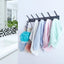 Perchero pared 5 ganchos dobles metal resistente