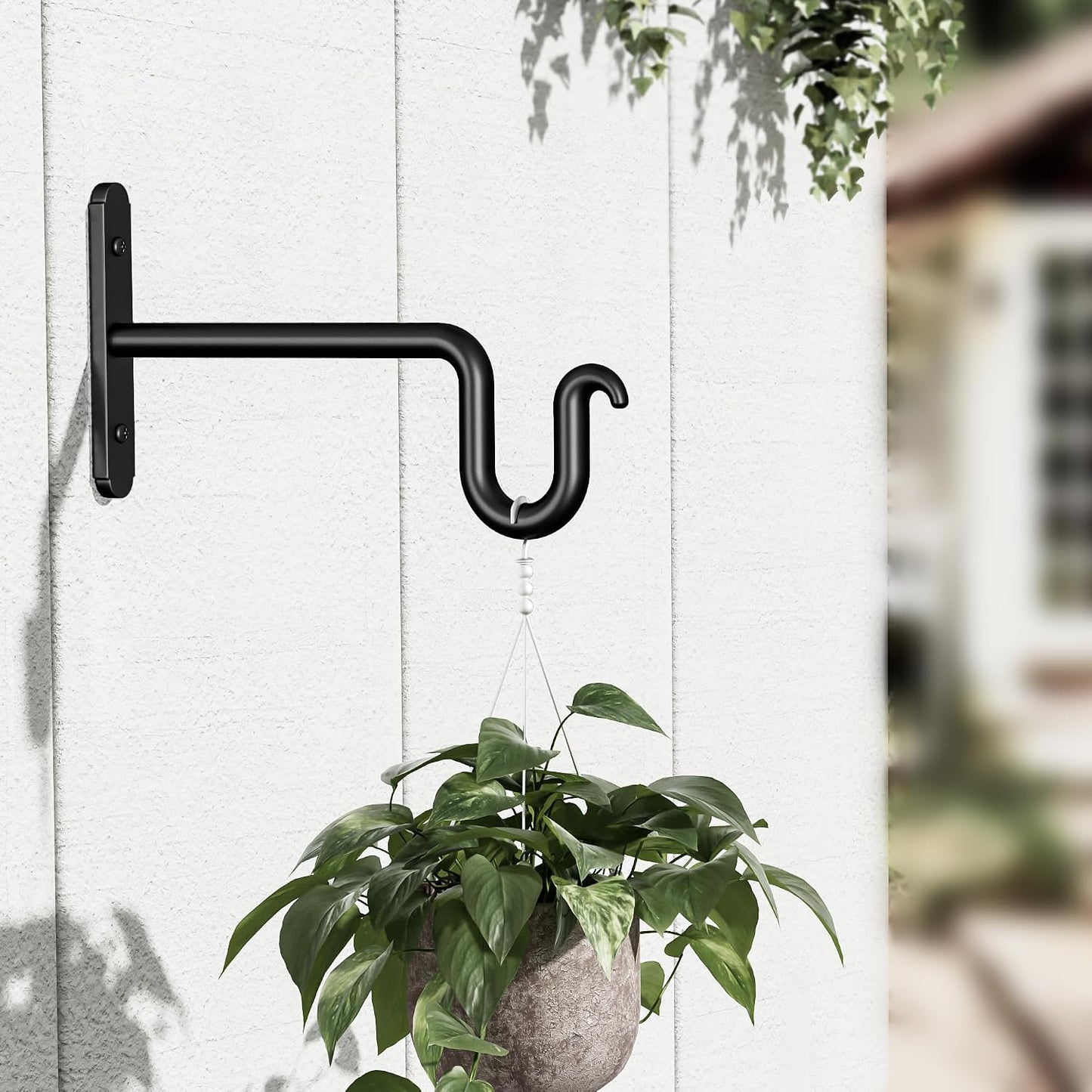 Soportes colgantes para plantas 6" pack 2 ganchos