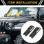 2 Pzas Cubierta Bisagra Capó Jeep Wrangler JL JLU 18-22