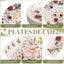 202 Pzas Flores Silvestres Decoración Fiesta