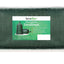 Sacos arena tejido verde duraderos con lazos 14x26pulg 10uds