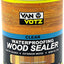 Sellador madera impermeable transparente 1gal exterior