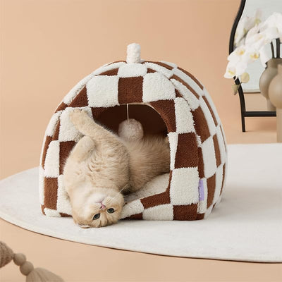 Cama gato 2en1 con almohada acolchada lavable