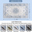 Alfombra sala 4x6ft lavable antiderrap lana sintética