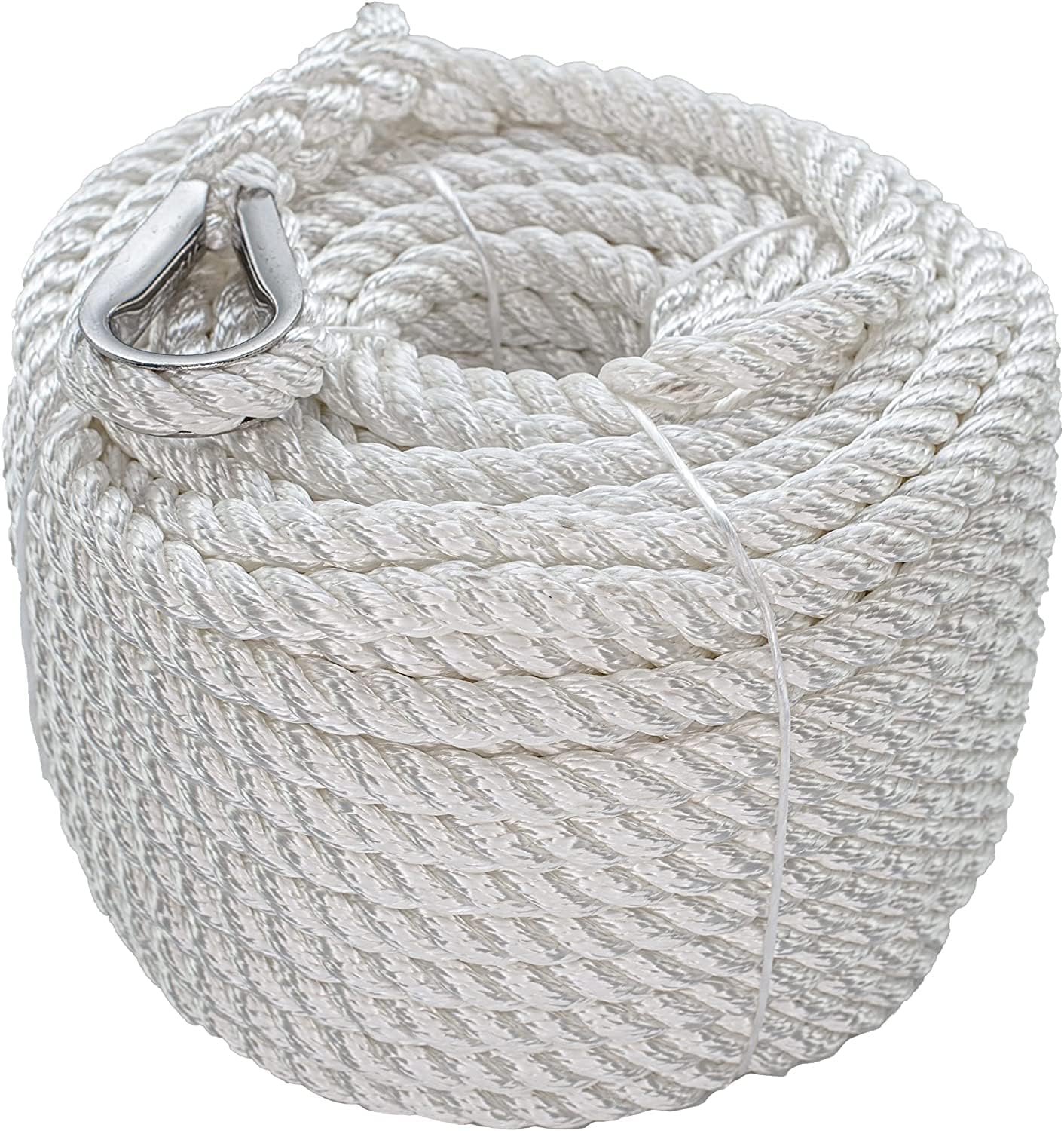 Cuerda anclaje nailon trenzado 3/8pulg x100ft