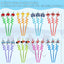 24 Popotes Hockey Hielo Coloridos Reutiliz. para Adultos