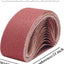 Papel lijador banda 3x21pulg grano 40 pack 12