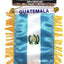 Banderas Guatemala para espejo retrovisor coche o hogar