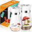 Salero y pimentero acero inox forma hongo cocina