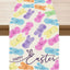 Decoración Pascua Conejo Colorida 13x60pulg