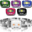 Linterna LED minero impermeable luz roja diadema