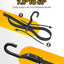 6 Correas Planas Ajustables 60" con Ganchos Campamento