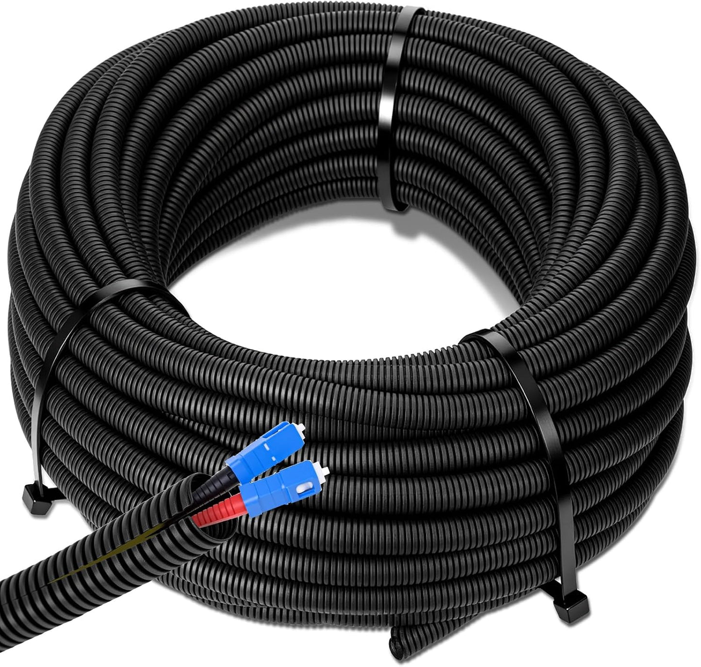 Tubo telar 3/8x150pies para cables automotriz kit protector