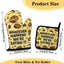 Guantes horno soportes ollas set 3