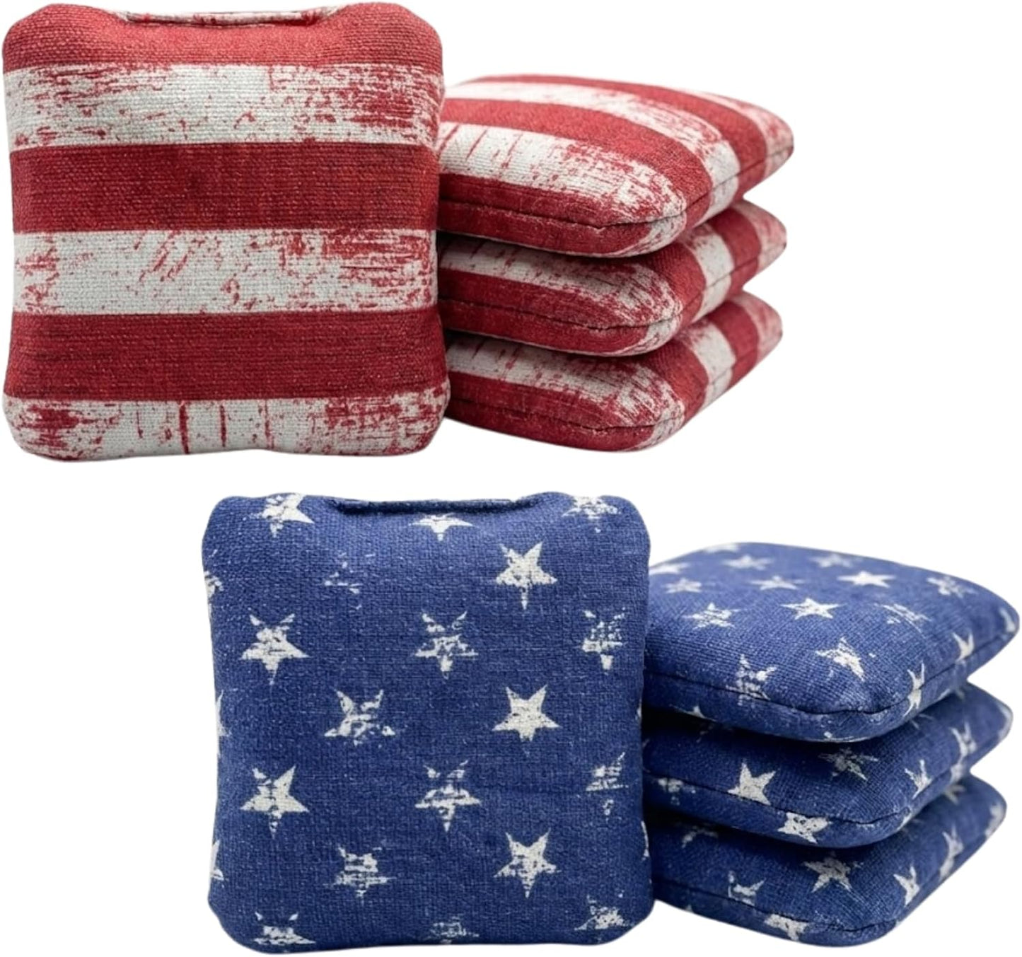 Bolsas cornhole doble cara 16oz relleno resina premium