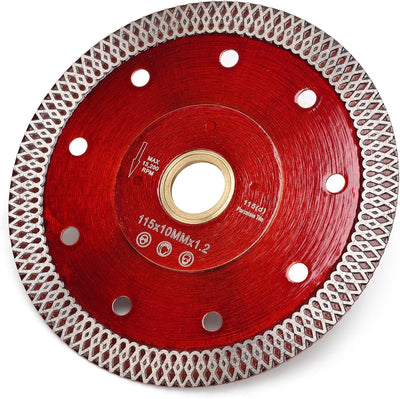 Hoja sierra diamante 4.5pulg para azulejos porcelana y mármol